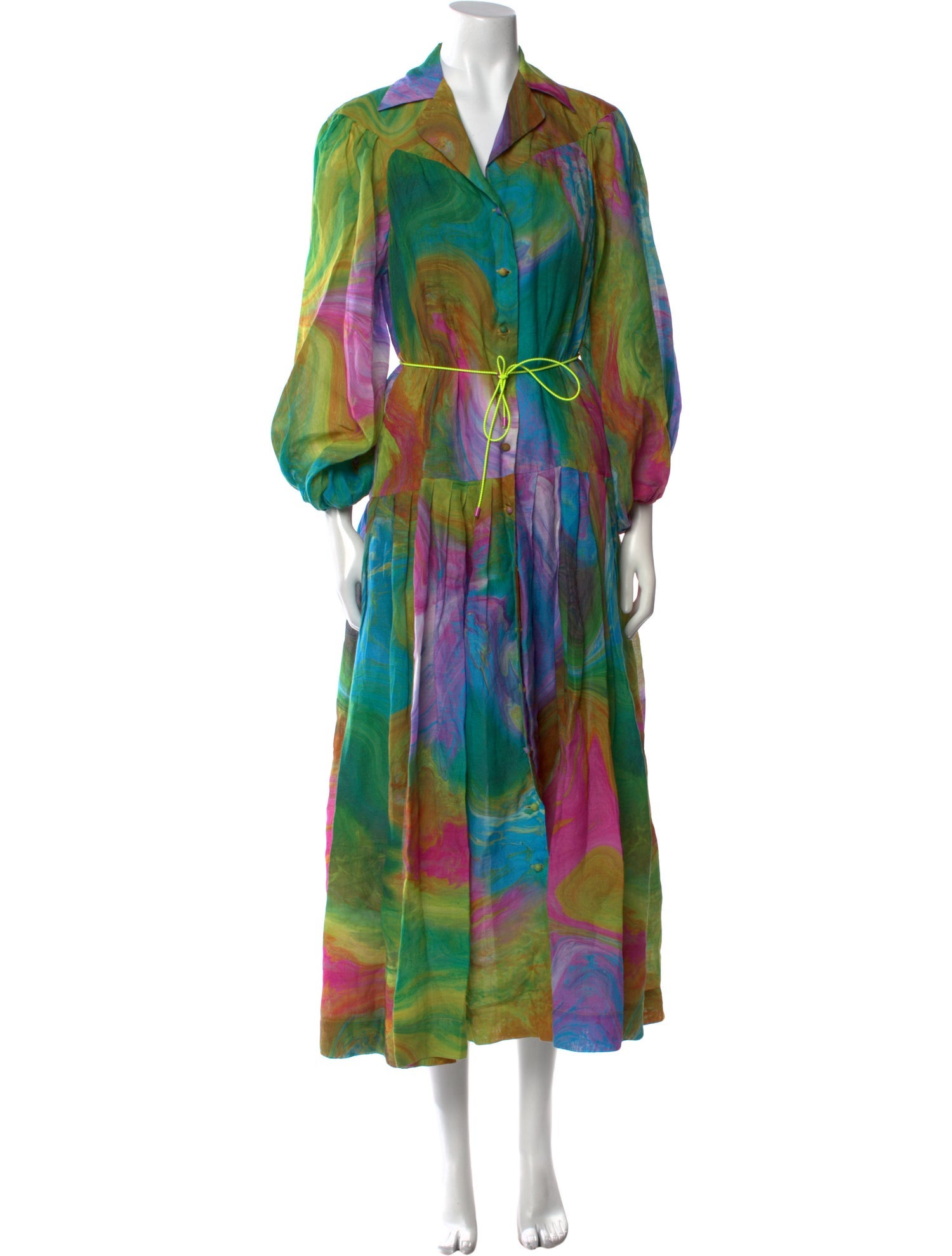 ALÉMAIS Linen Long Dress