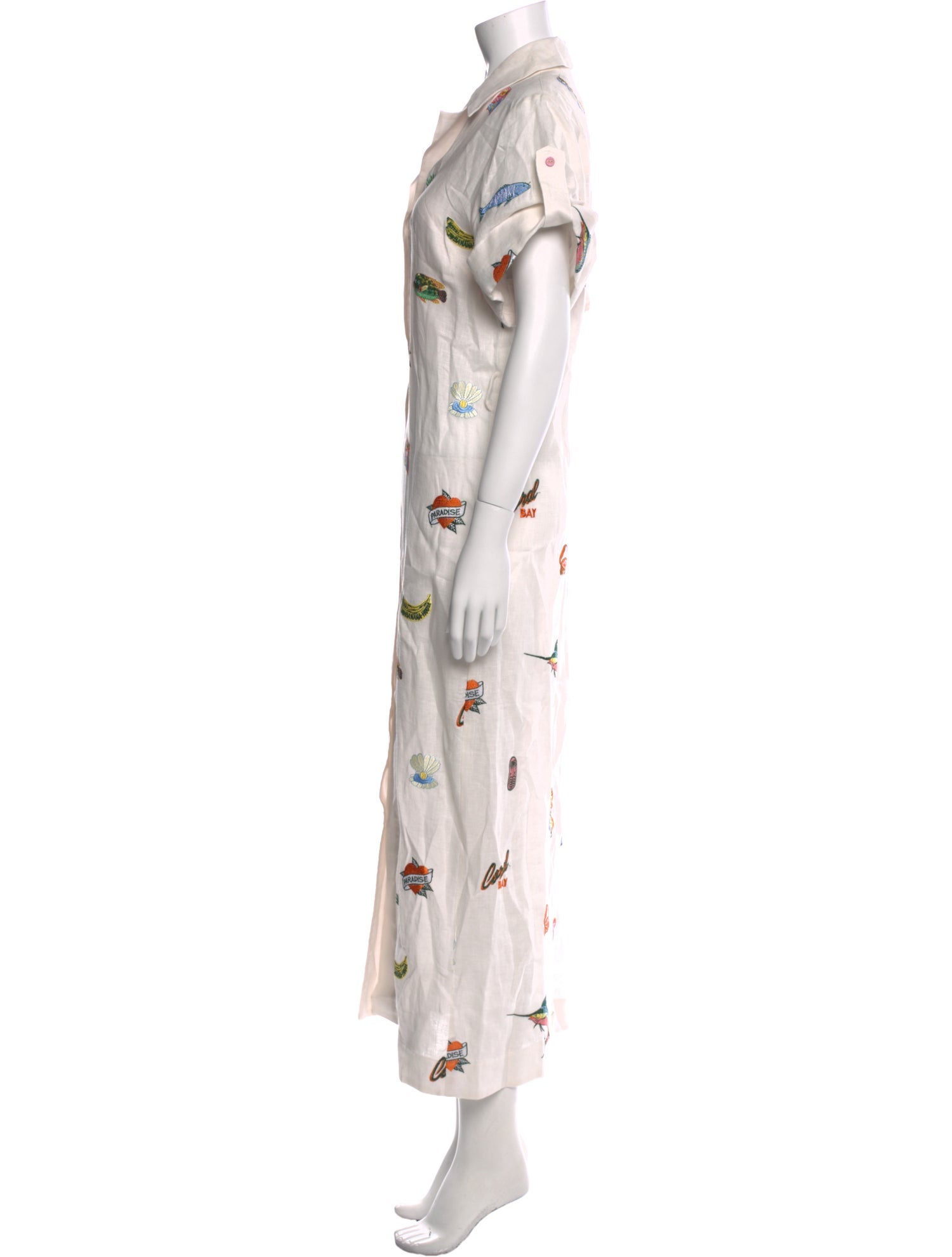 ALÉMAIS Floral Print Long Dress