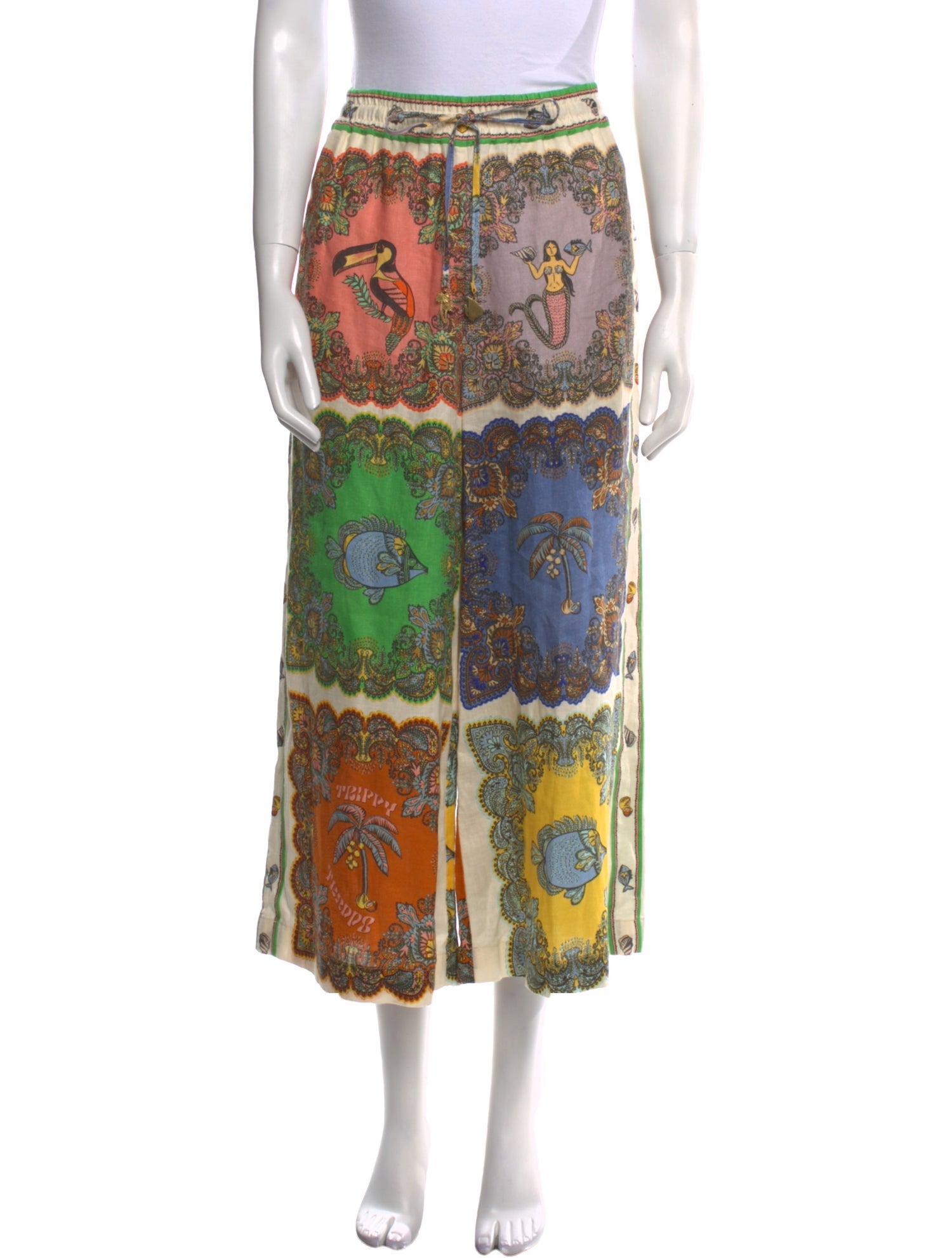 ALÉMAIS Linen Wide Leg Pants