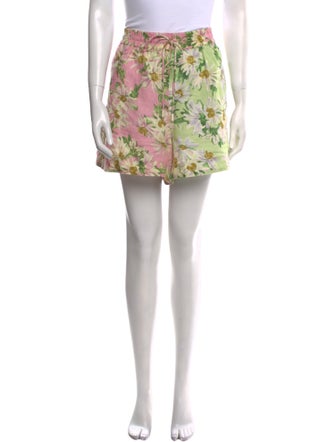 ALÉMAIS Linen Mini Shorts