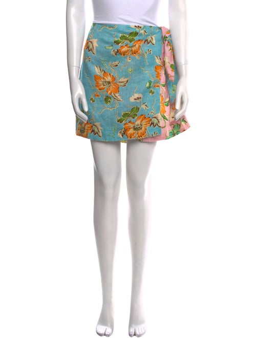 ALÉMAIS Linen Mini Skirt