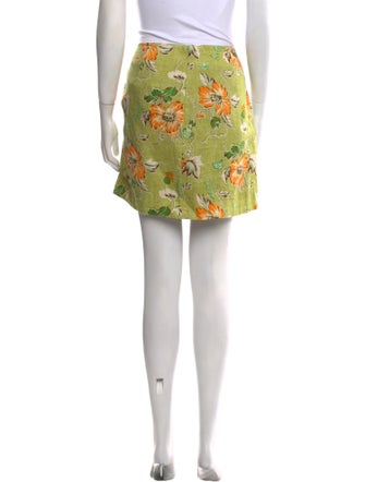 ALÉMAIS Linen Mini Skirt