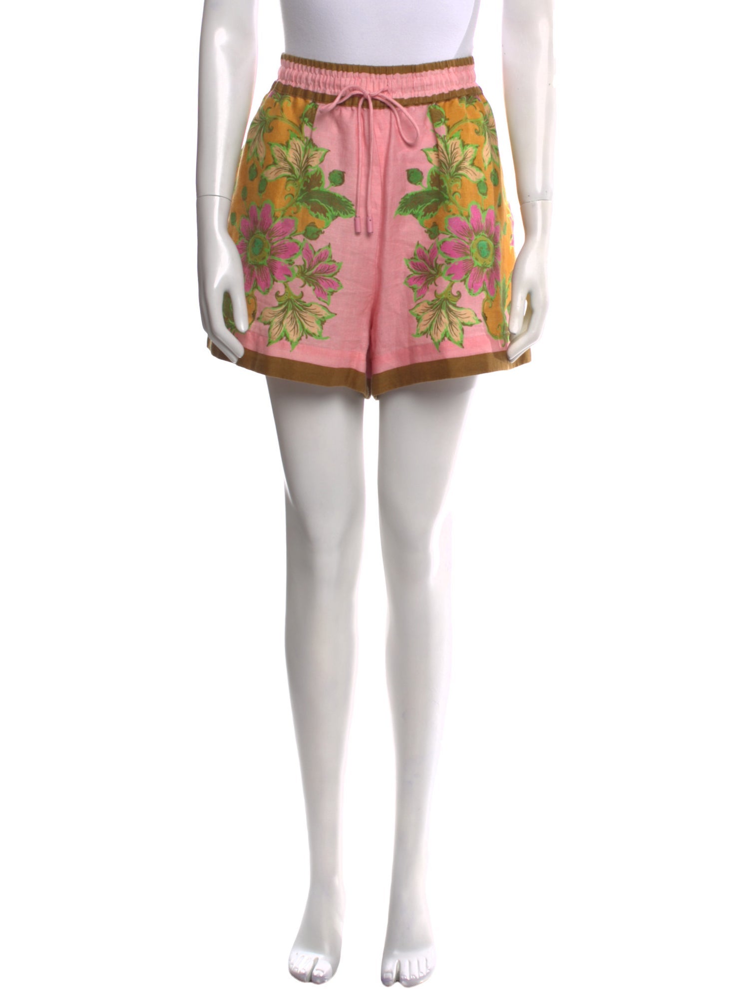 ALÉMAIS Linen Mini Skirt