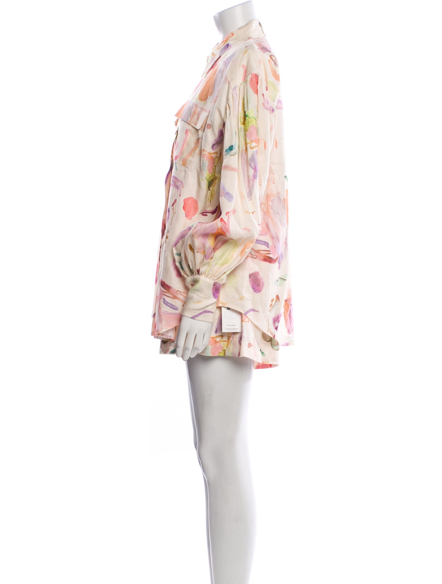 ALÉMAIS Linen Printed Short Set