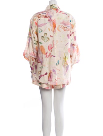 ALÉMAIS Linen Printed Short Set