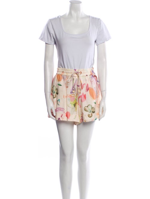 ALÉMAIS Linen Printed Short Set