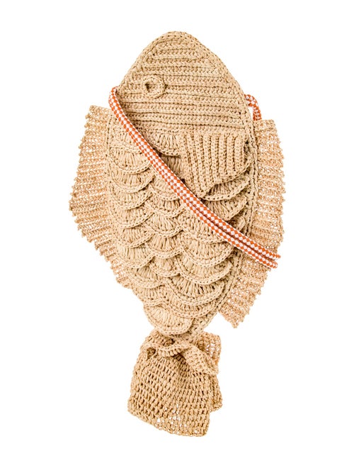 ALÉMAIS Raffia Bucket Bag