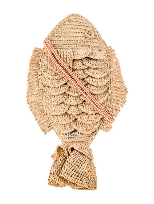 ALÉMAIS Raffia Bucket Bag