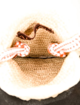 ALÉMAIS Raffia Bucket Bag