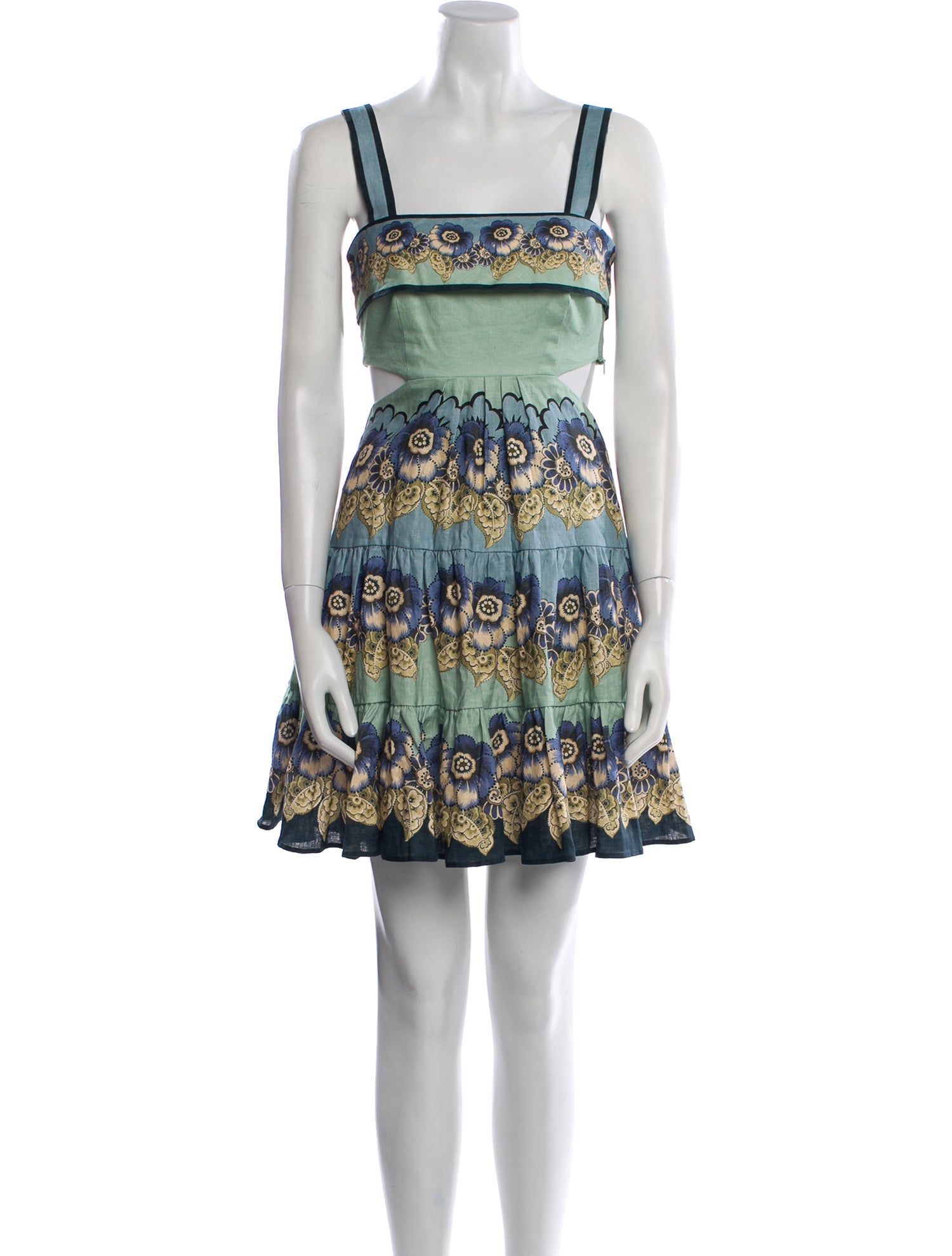 ALÉMAIS Linen Knee-Length Dress w/ Tags