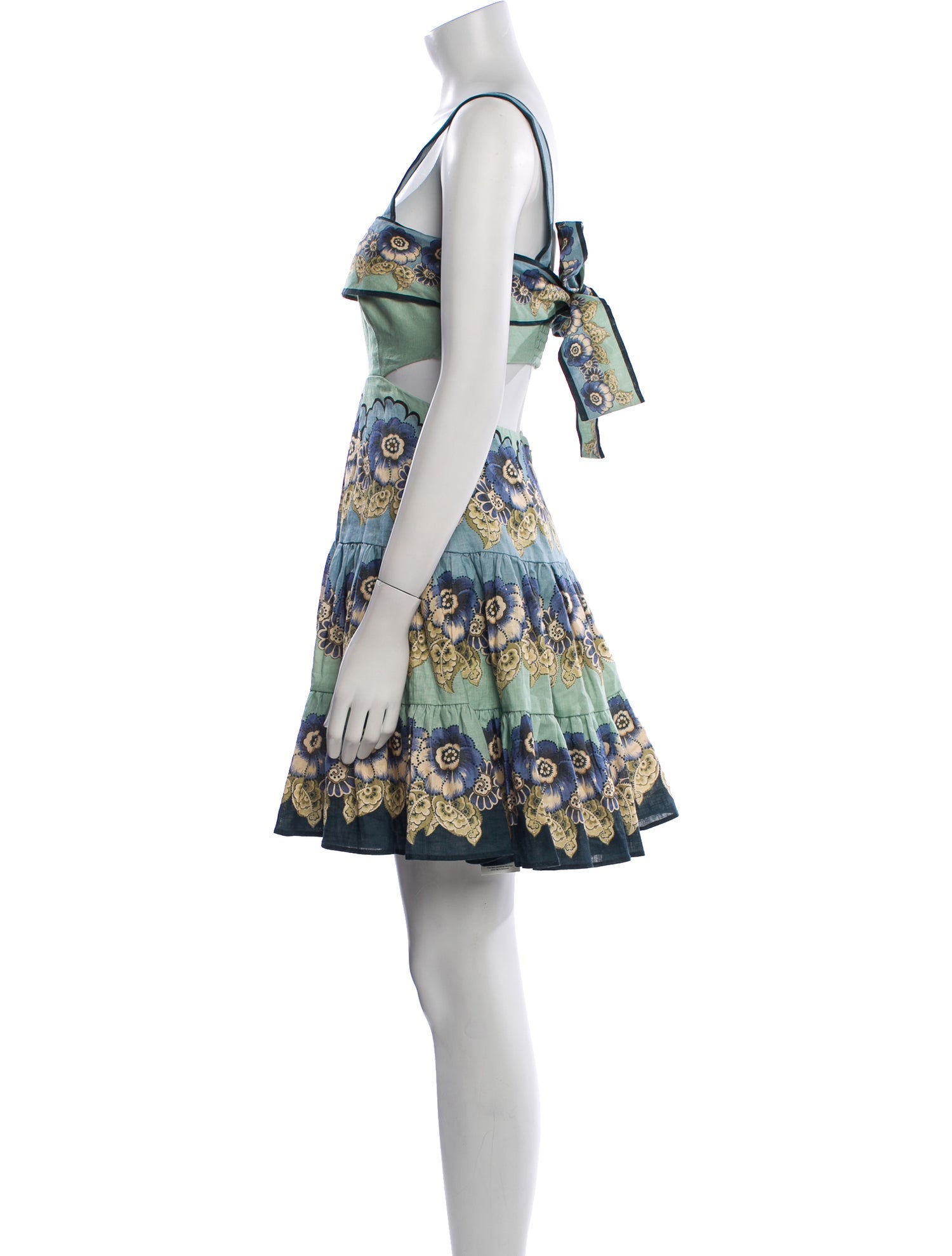 ALÉMAIS Linen Knee-Length Dress w/ Tags