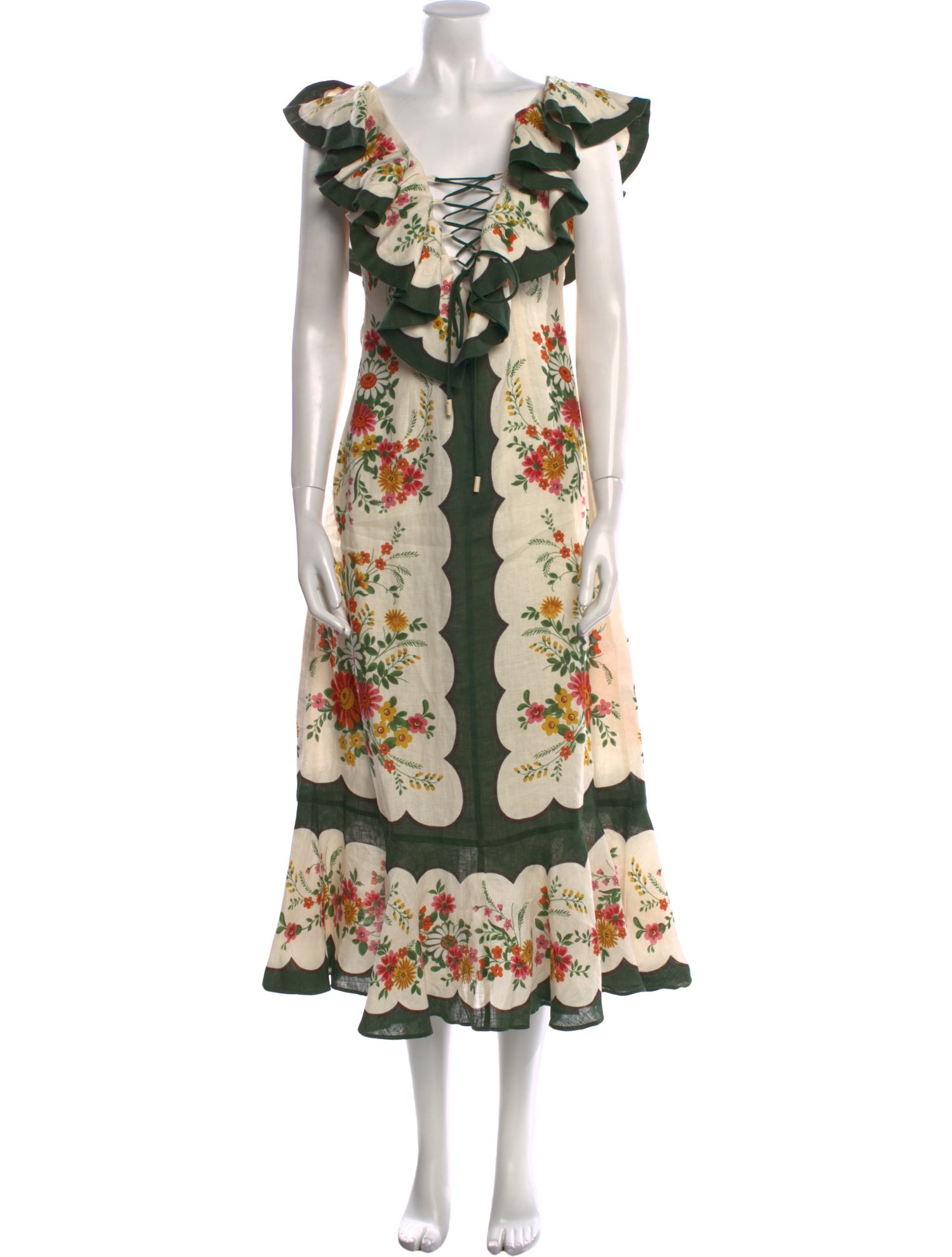 ALÉMAIS Linen Long Dress