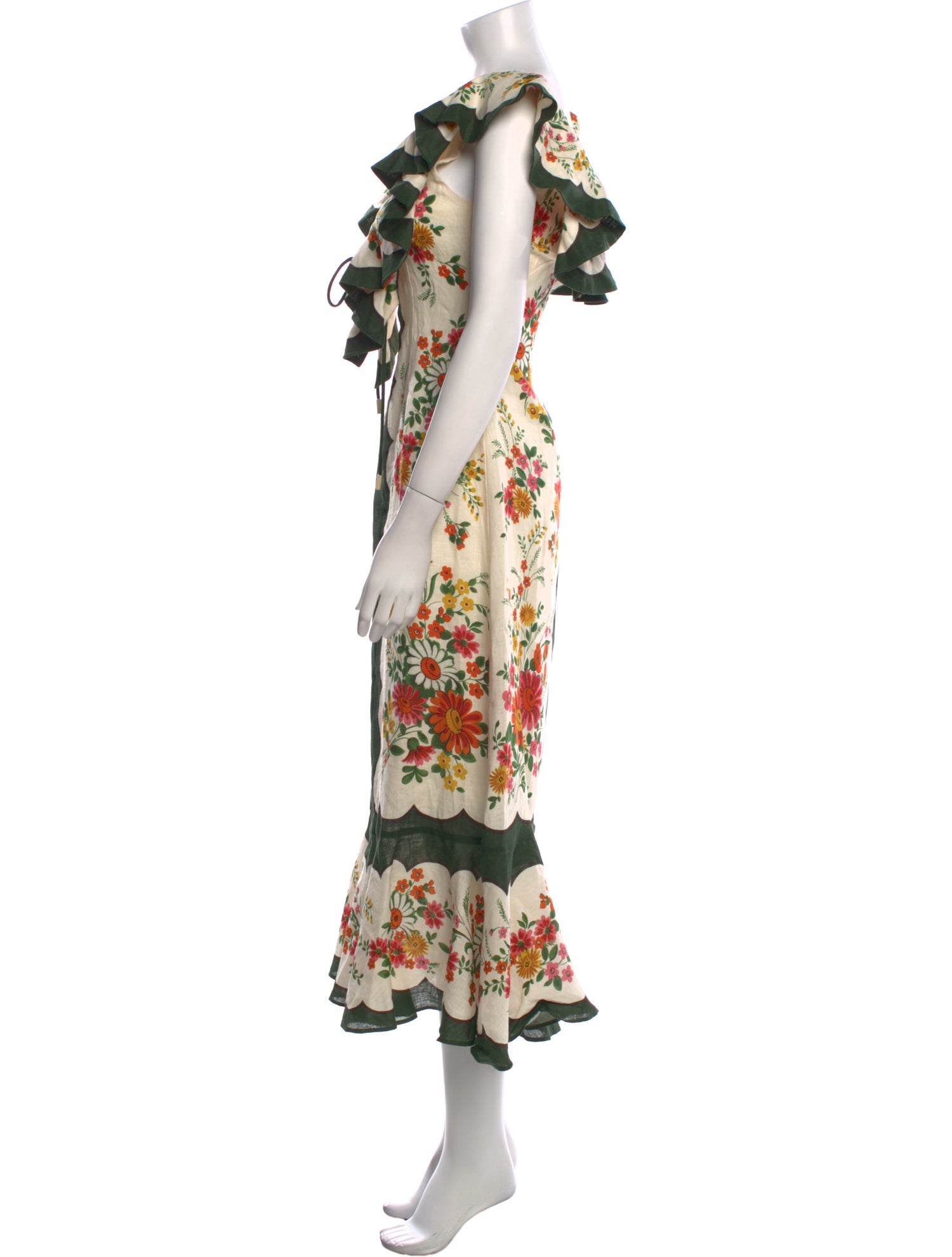 ALÉMAIS Linen Long Dress