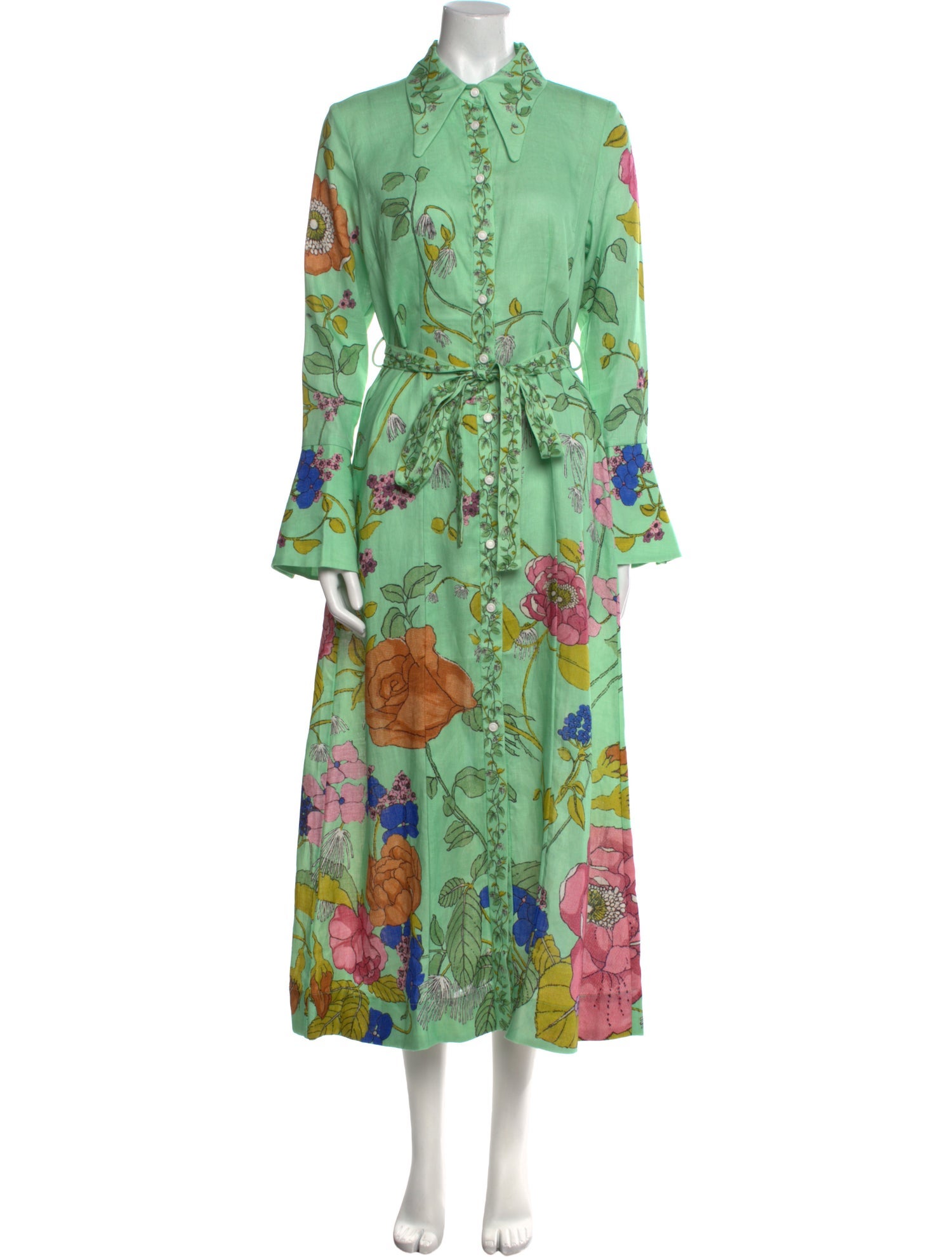 ALÉMAIS Linen Long Dress