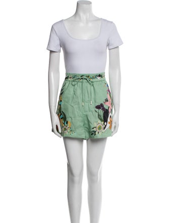 ALÉMAIS Linen Printed Short Set