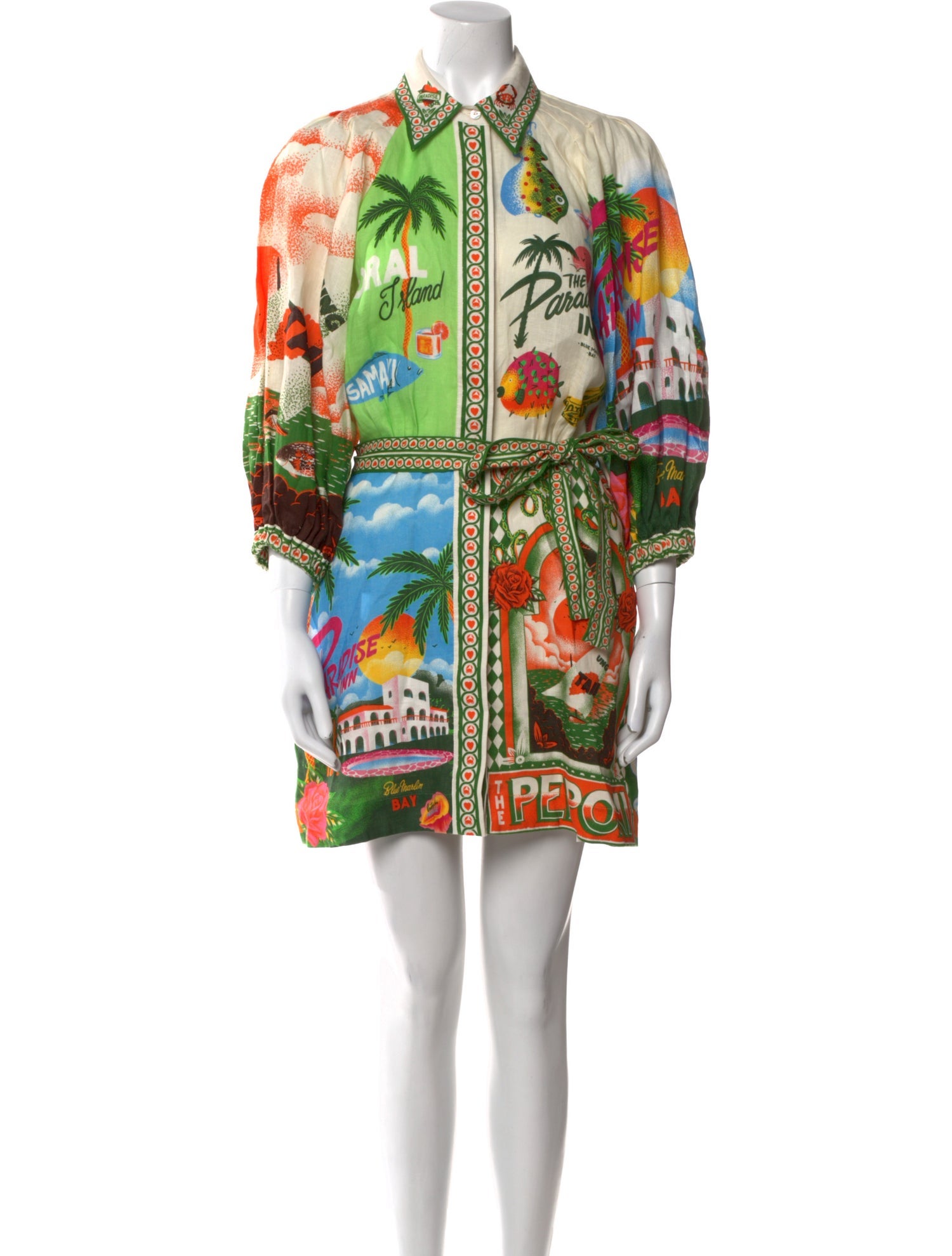 ALÉMAIS Paradiso Mini Dress