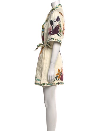 ALÉMAIS Linen Mini Dress