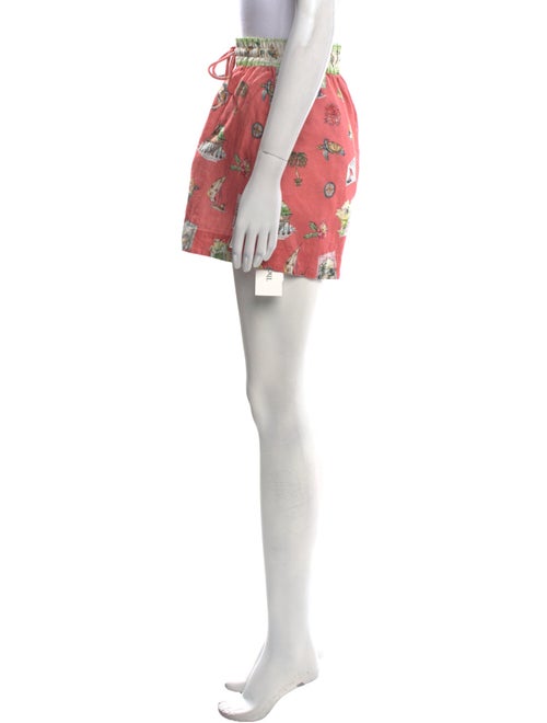 ALÉMAIS Linen Mini Shorts