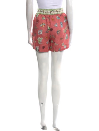 ALÉMAIS Linen Mini Shorts