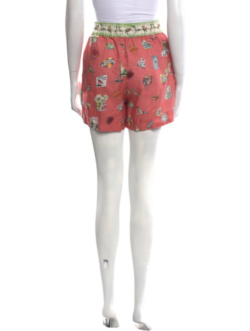 ALÉMAIS Linen Mini Shorts