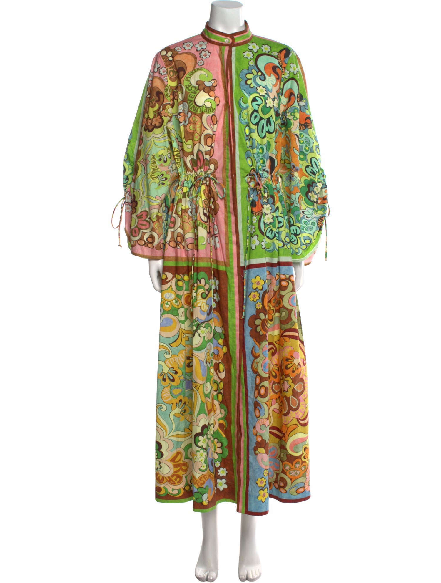 ALÉMAIS Paisley Print Long Dress