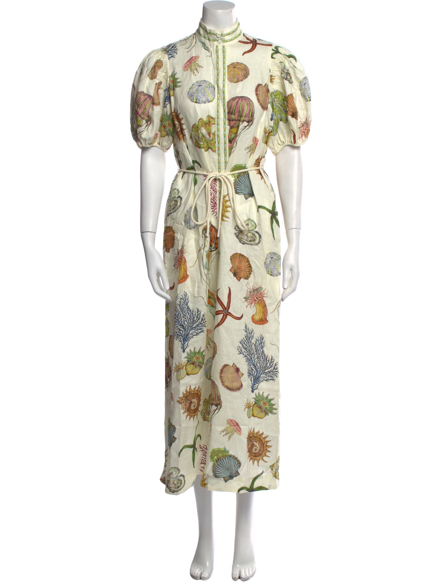 ALÉMAIS Linen Long Dress