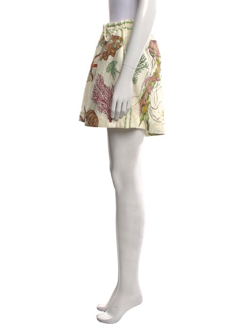 ALÉMAIS Printed Mini Shorts