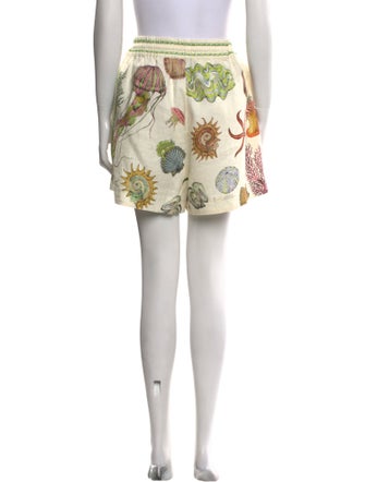 ALÉMAIS Printed Mini Shorts