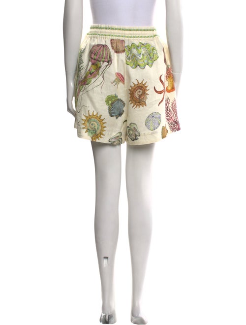 ALÉMAIS Printed Mini Shorts