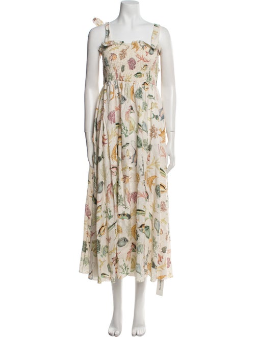 ALÉMAIS Linen Long Dress