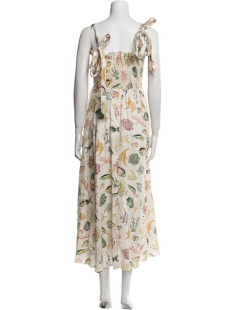 ALÉMAIS Linen Long Dress