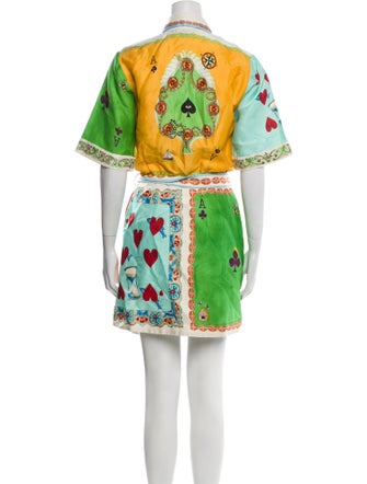 ALÉMAIS Linen Mini Dress