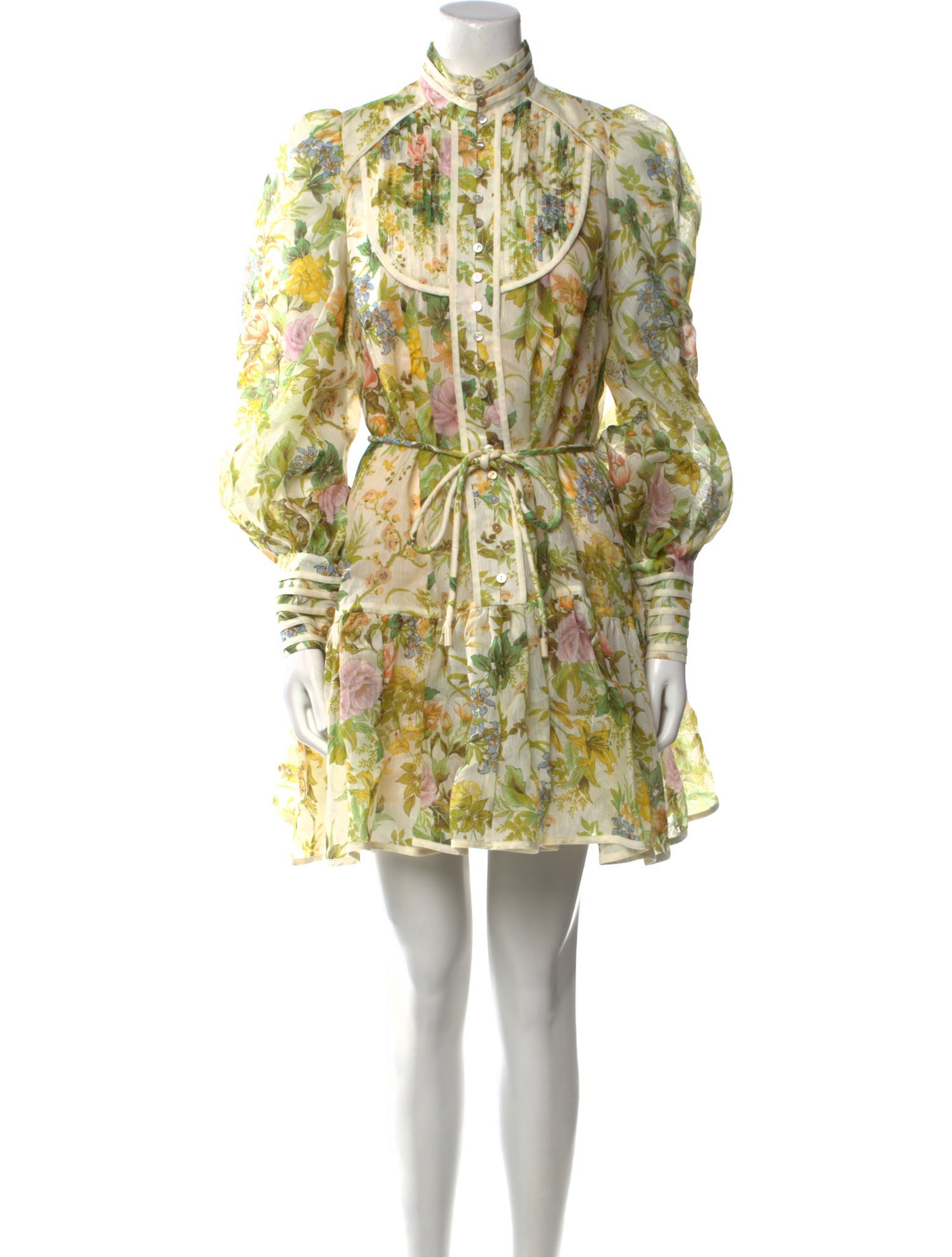 ALÉMAIS Linen Mini Dress