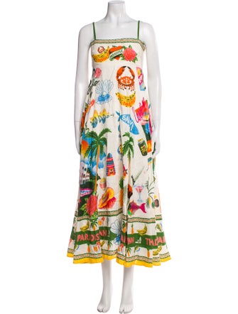 ALÉMAIS Linen Long Dress