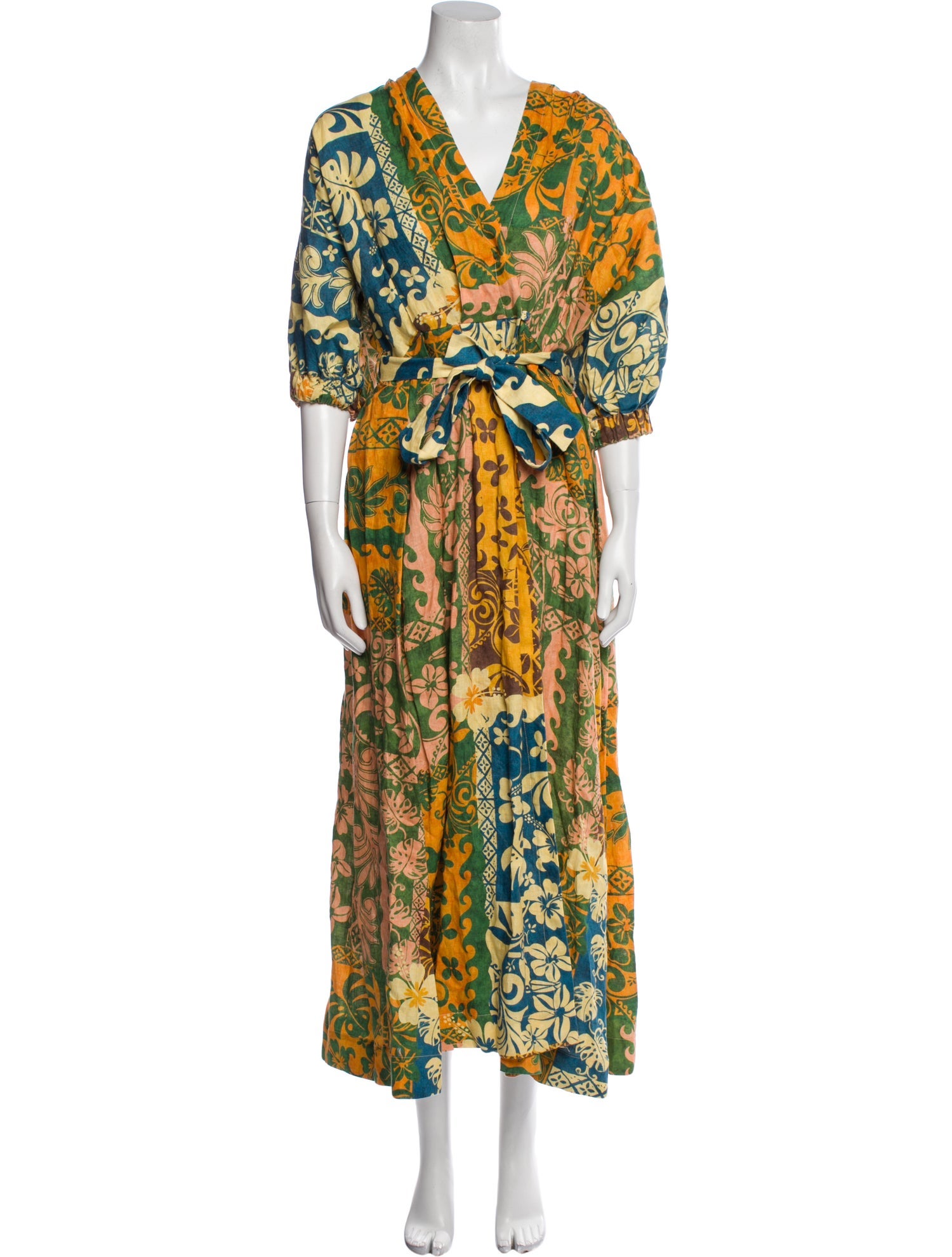 ALÉMAIS Linen Long Dress