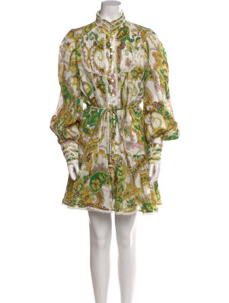 ALÉMAIS Linen Mini Dress