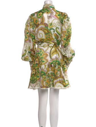 ALÉMAIS Linen Mini Dress