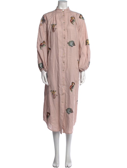 ALÉMAIS Linen Long Dress