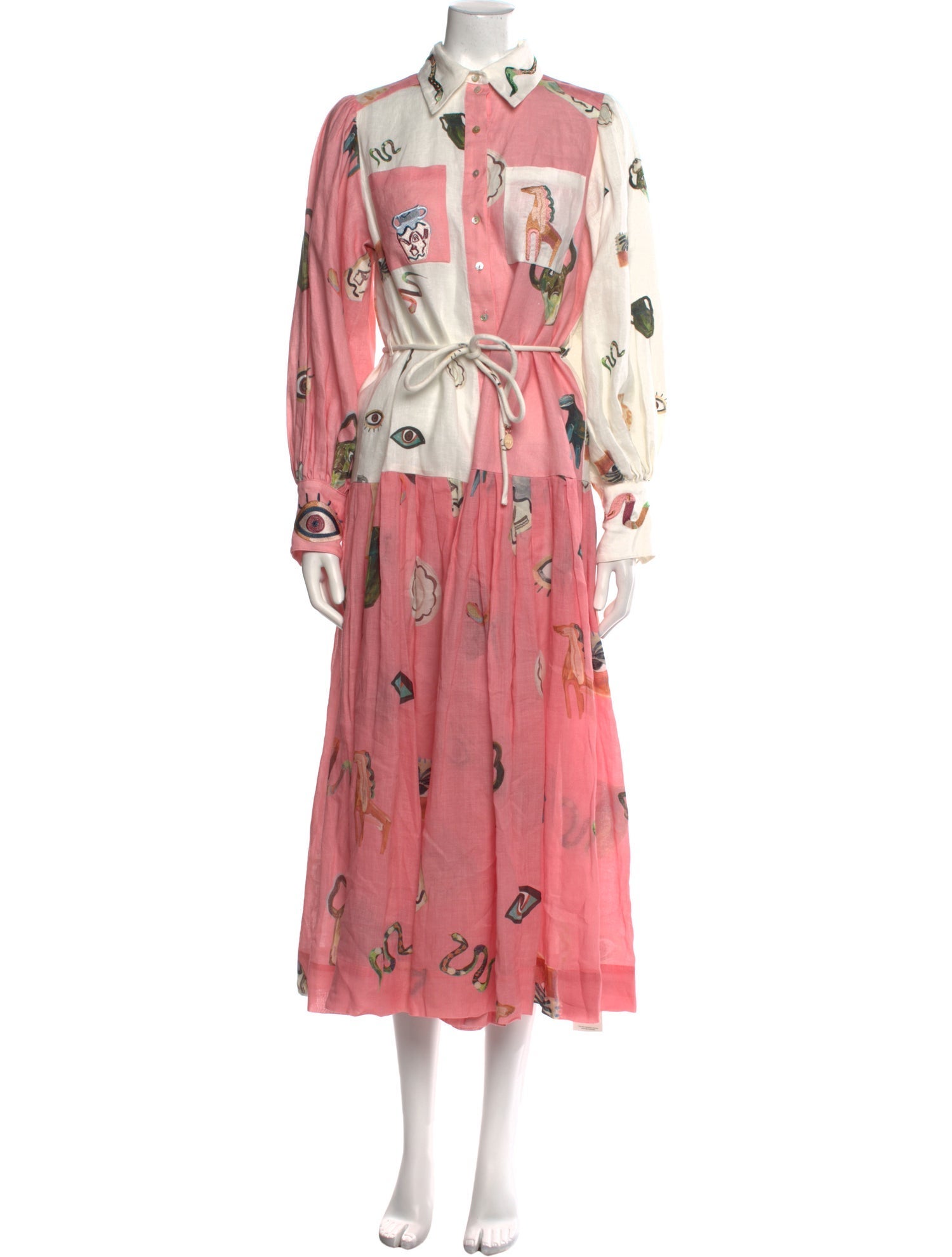 ALÉMAIS Linen Long Dress