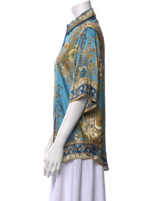 ALÉMAIS Silk Paisley Print Tunic