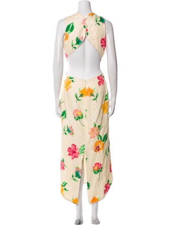 ALÉMAIS Linen Long Dress