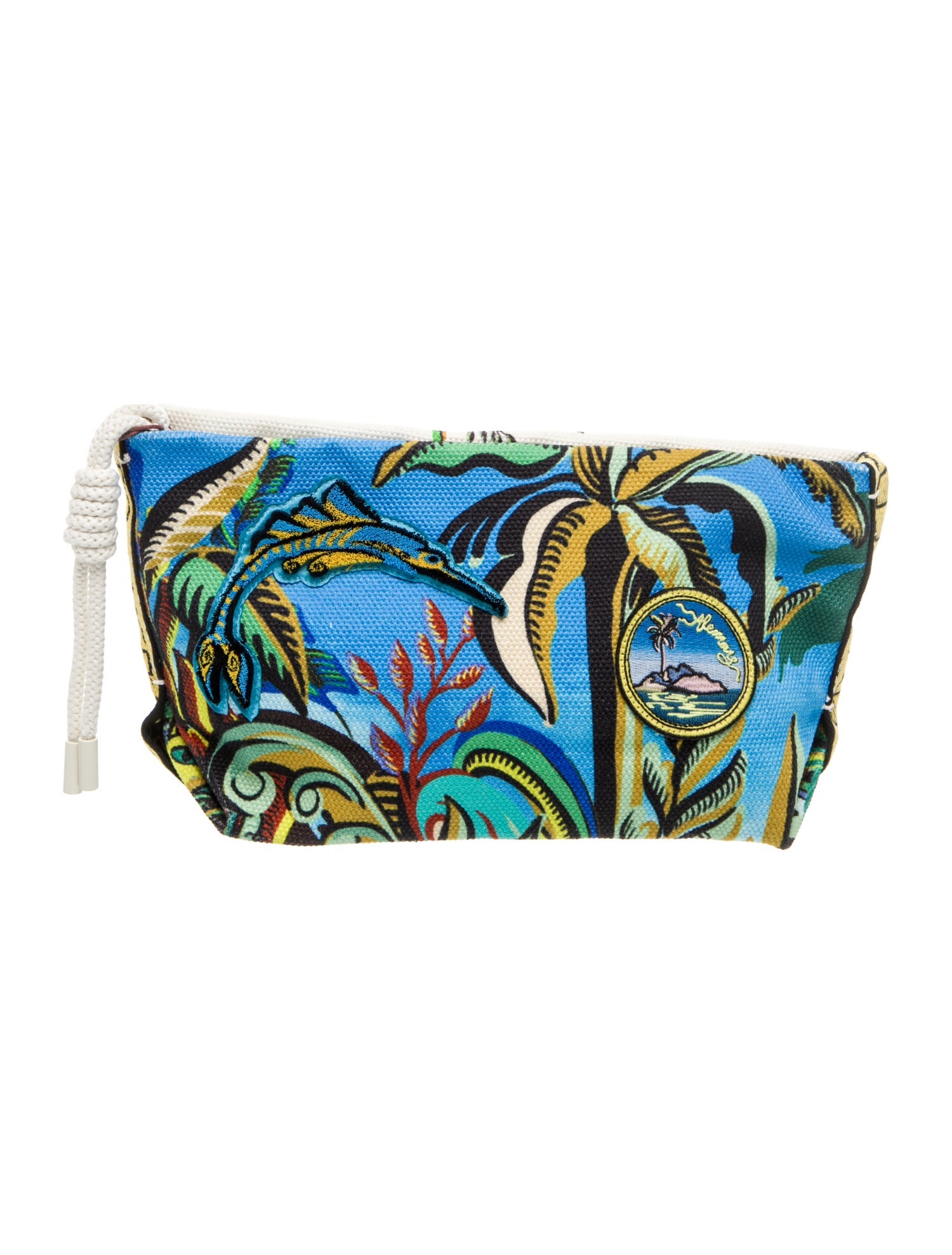 ALÉMAIS Canvas Minaudière w/ Tags