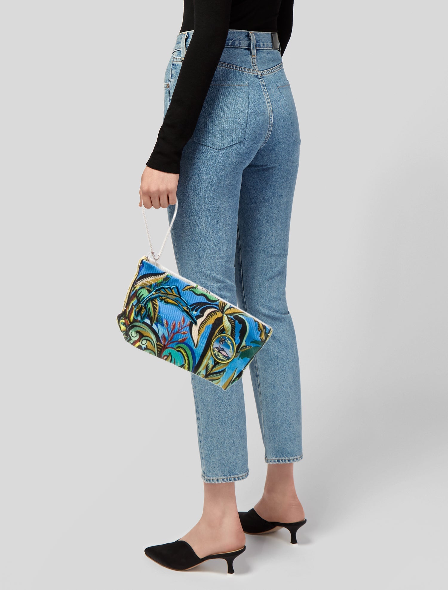 ALÉMAIS Canvas Minaudière w/ Tags