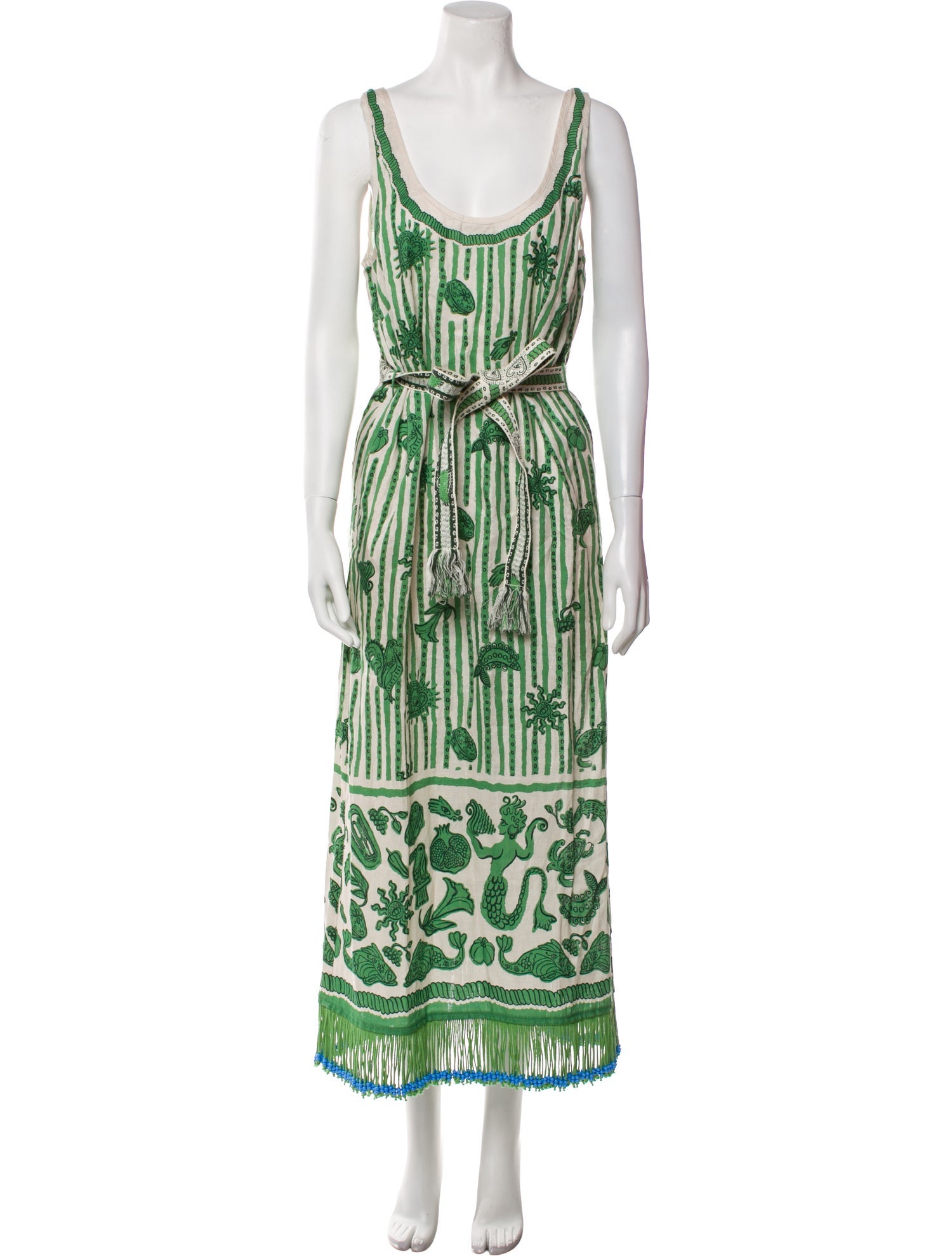 ALÉMAIS Linen Long Dress