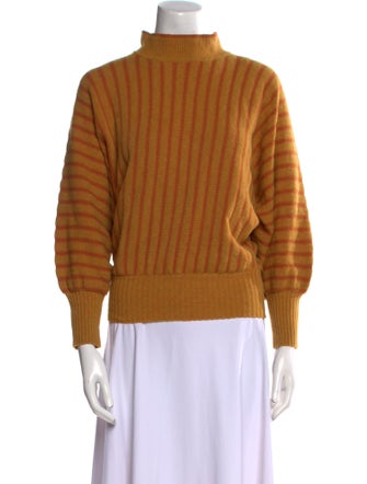 ALÉMAIS Wool Mock Neck Sweatshirt