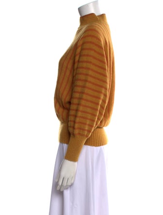 ALÉMAIS Wool Mock Neck Sweatshirt