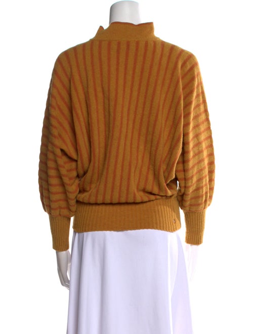 ALÉMAIS Wool Mock Neck Sweatshirt