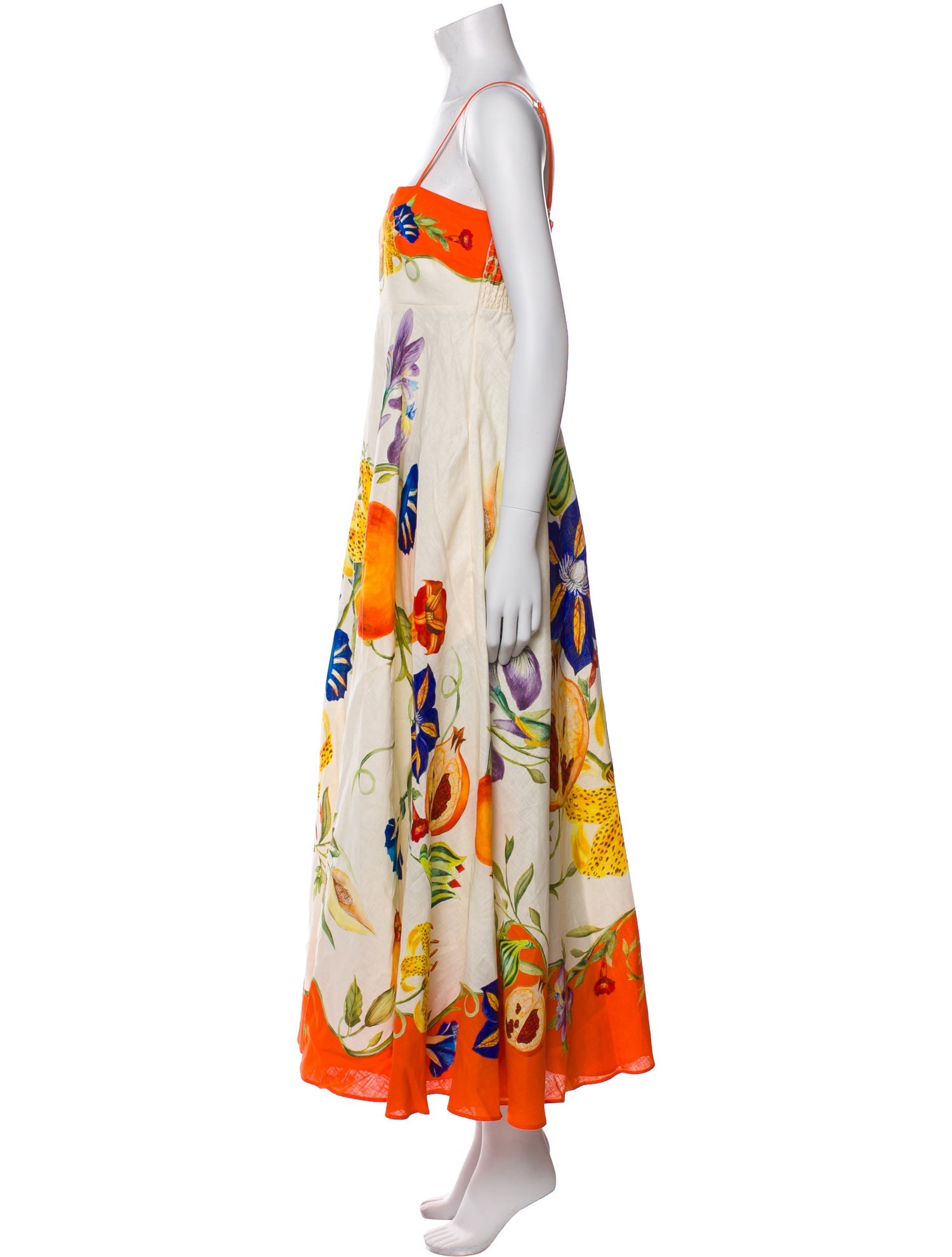 ALÉMAIS Flores Sundress Long Dress w/ Tags