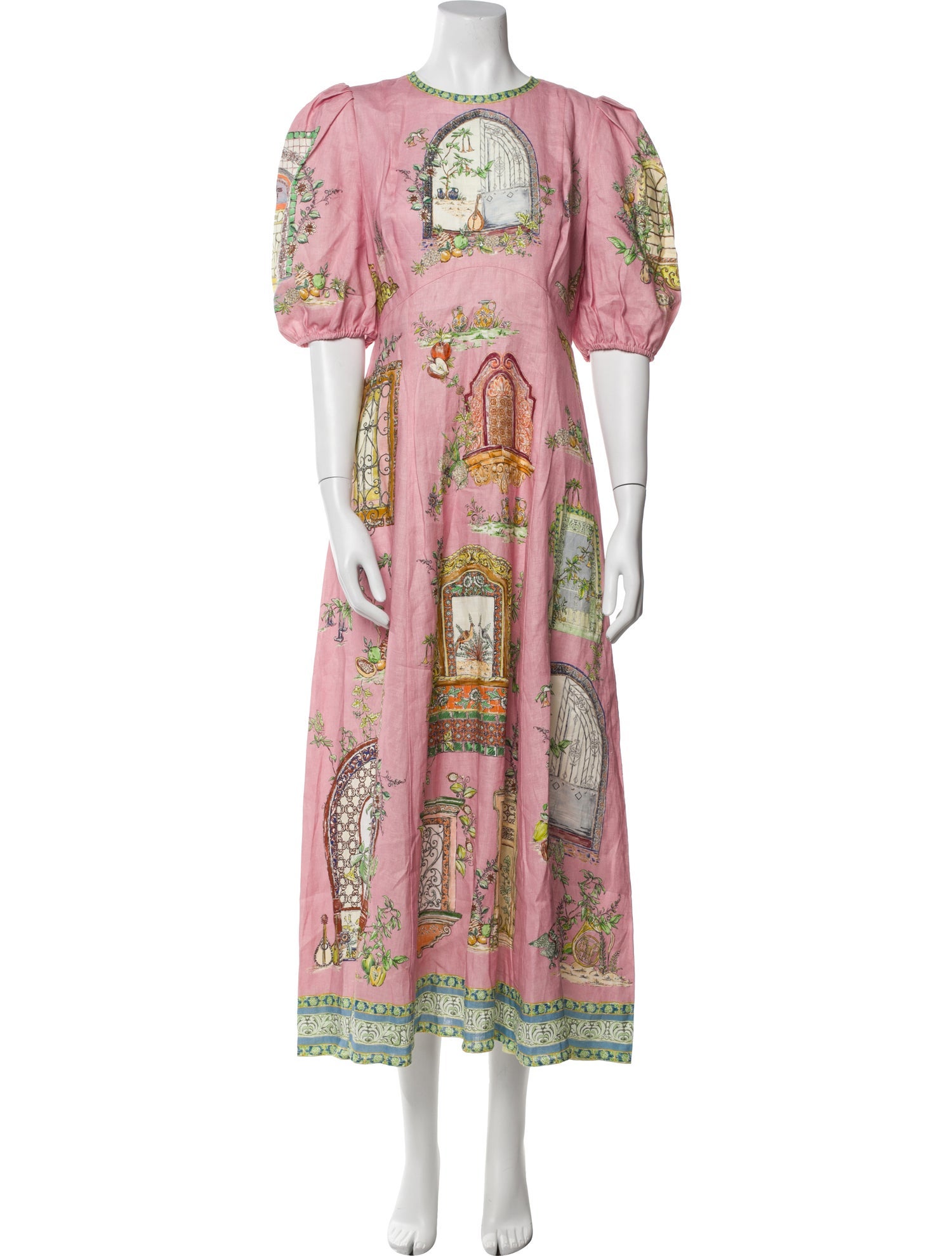 ALÉMAIS Linen Long Dress