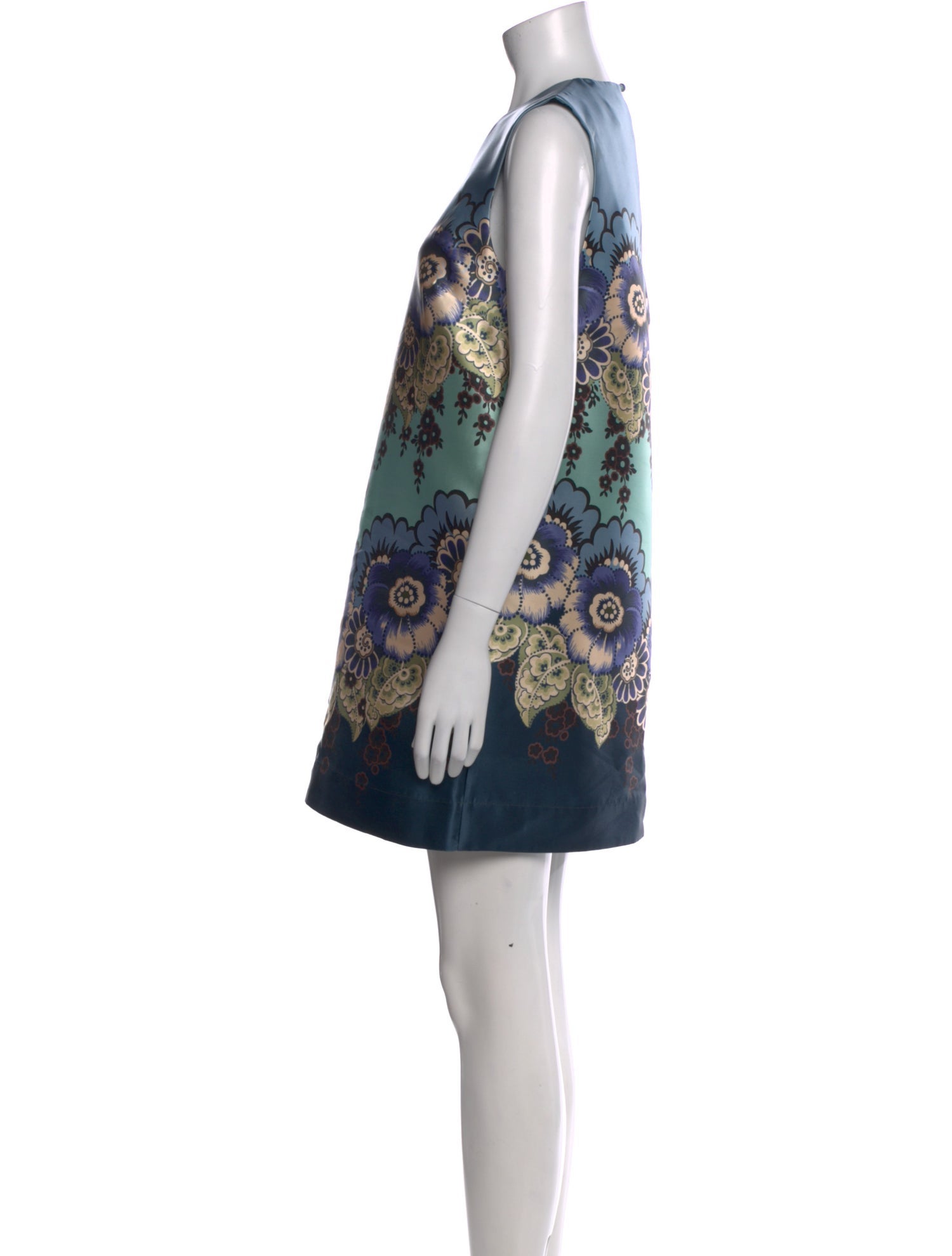 ALÉMAIS Printed Mini Dress